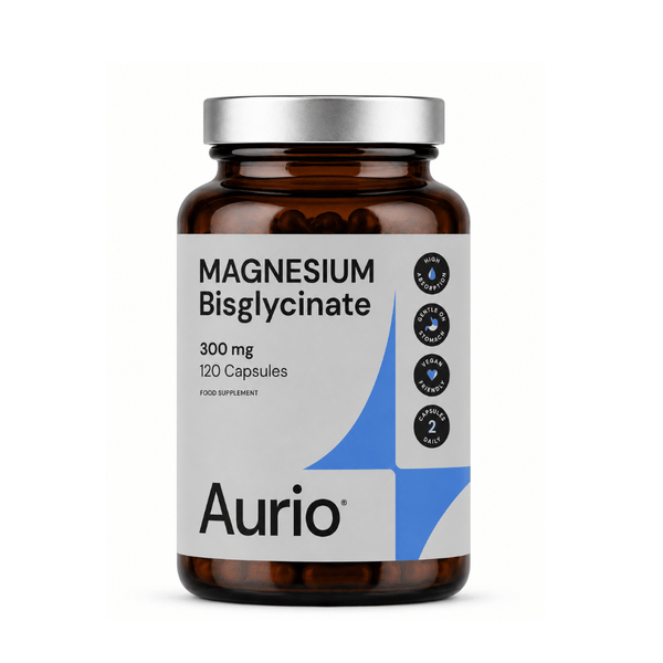 Aurio magnio bisglicinatas 300 mg, 120 kapsulių