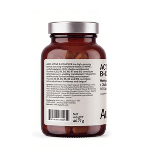 Aurio BioActive B-Complex, 60 Capsules